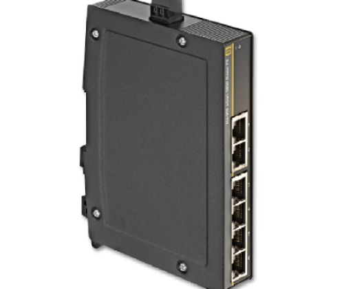 Harting Ethernet Switch 6 Ports DIN Rail, RJ45 - Ha-VIS eCon 3060B-A(24 03 006 0010)